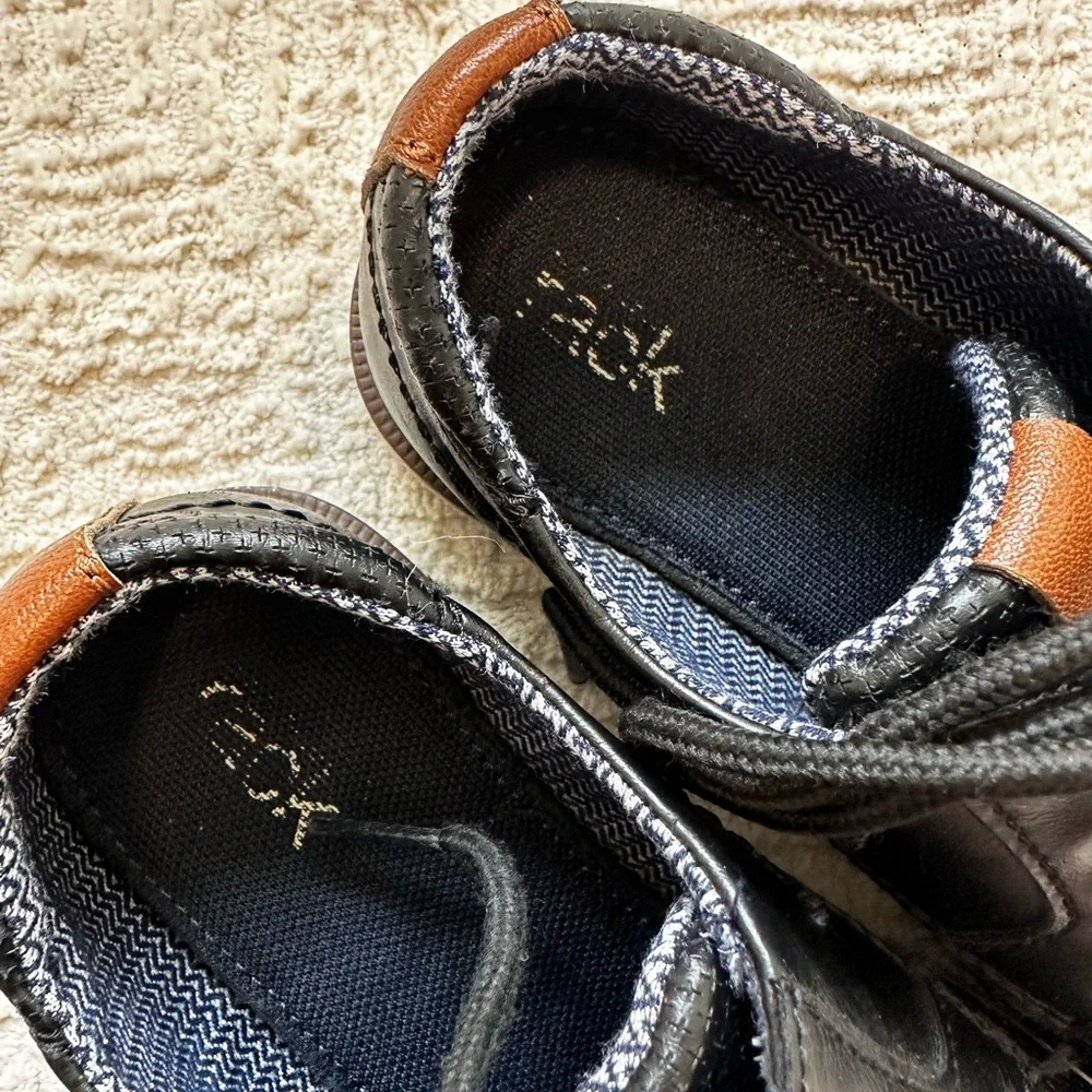 Boys Classic Black Shoes